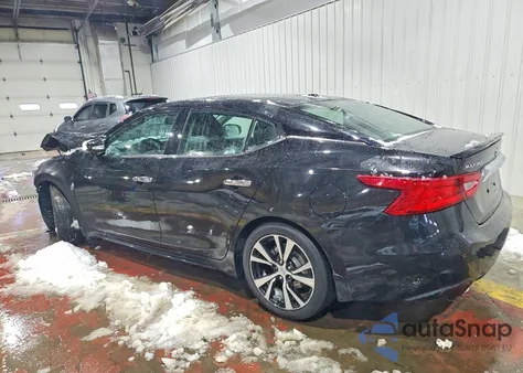 2018 Nissan Maxima 3.5S z USA, uszkodzony, nr VIN 1N4AA6APXJC361130